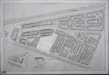 853521 Plattegrond van een deel van de stad Utrecht (het gebied tussen de Socrateslaan/ Merwedekanaal/ Waalstraat en ...